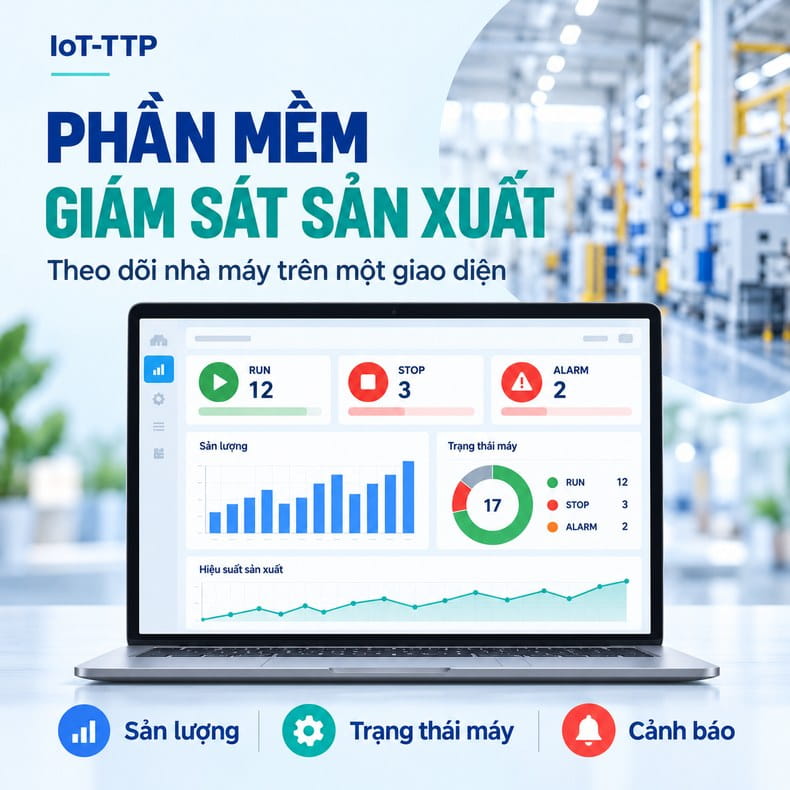 phần mềm theo dõi sản xuất TTPSCADA